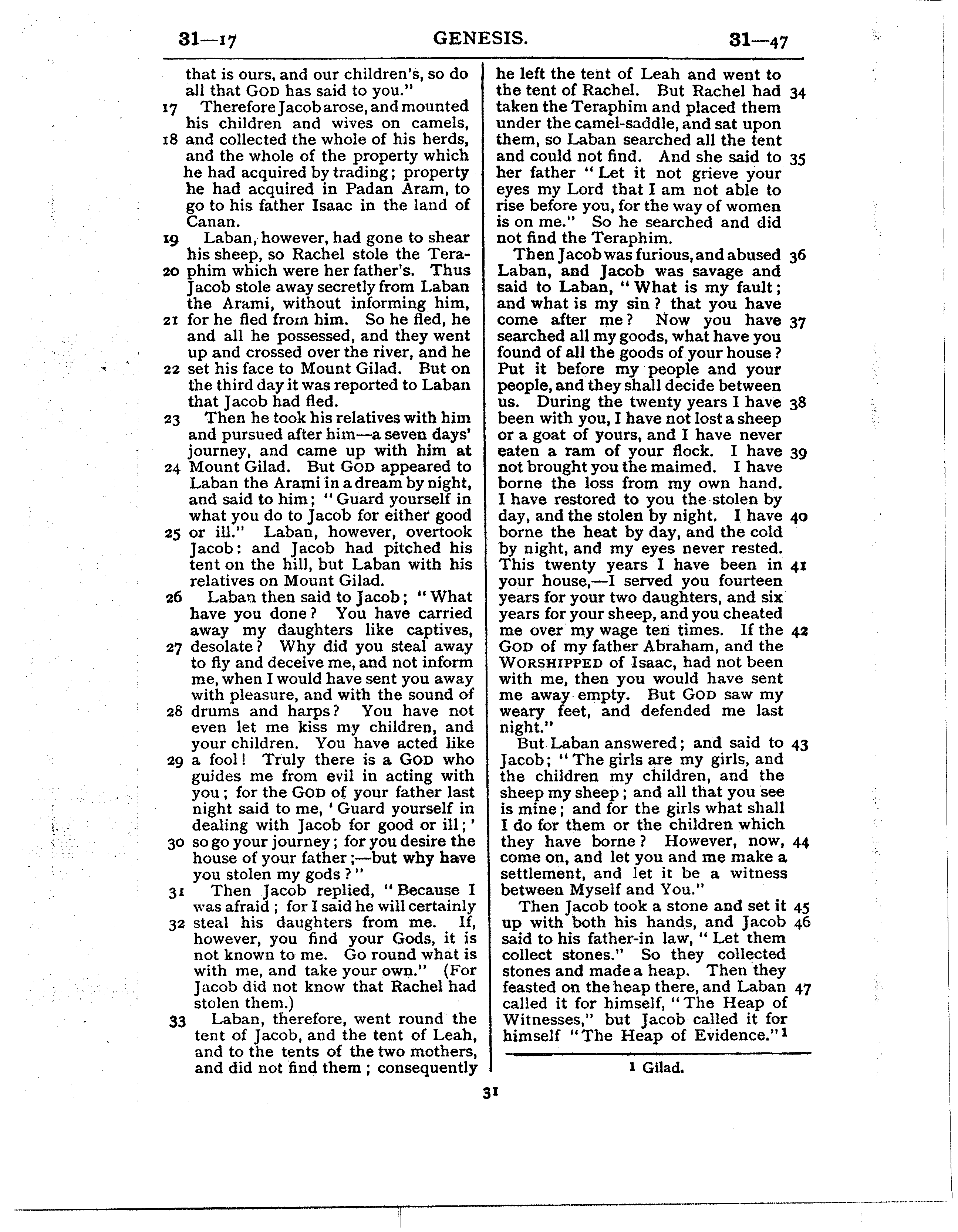 Ferrar Fenton Bible page 0031