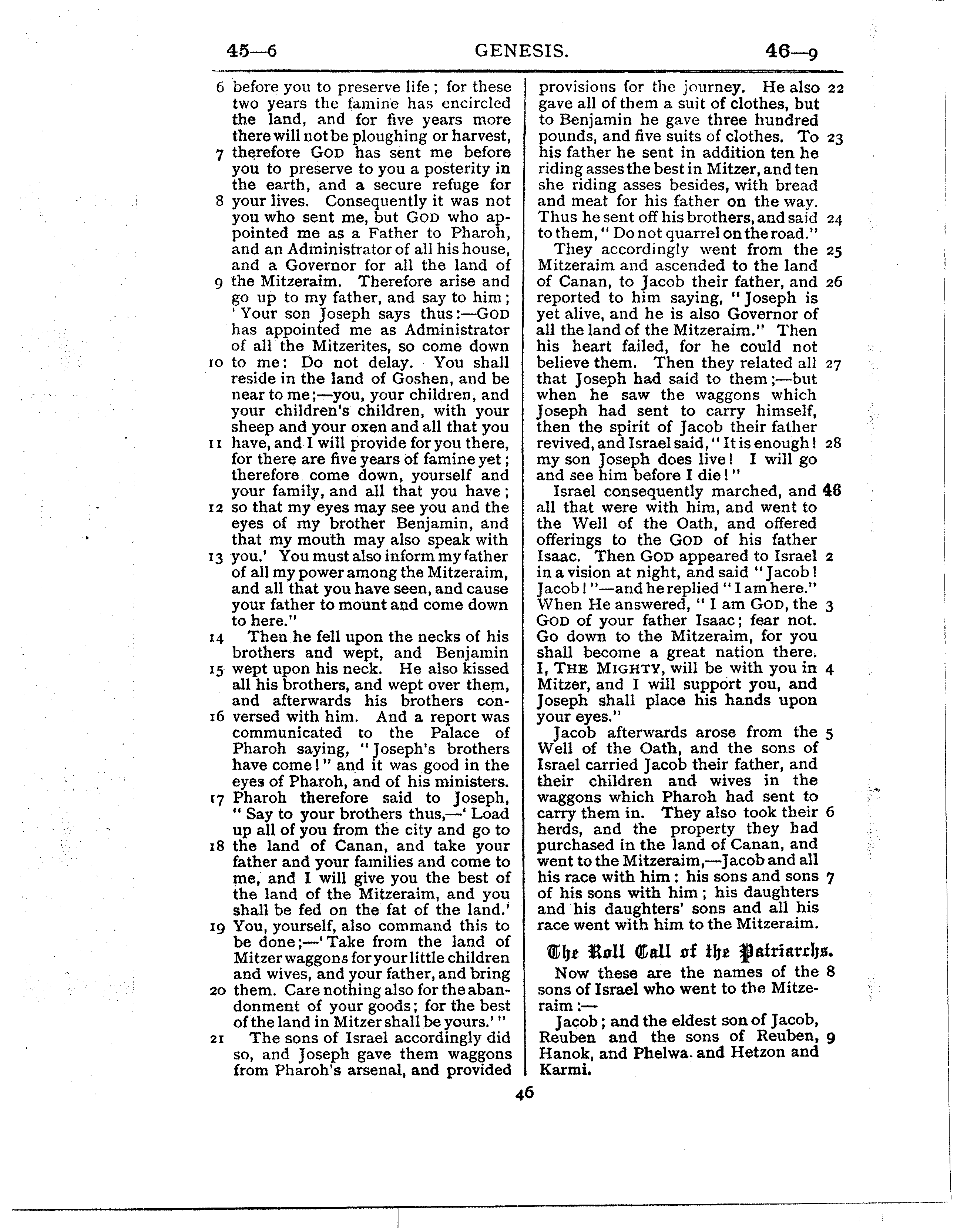 Ferrar Fenton Bible page 0046