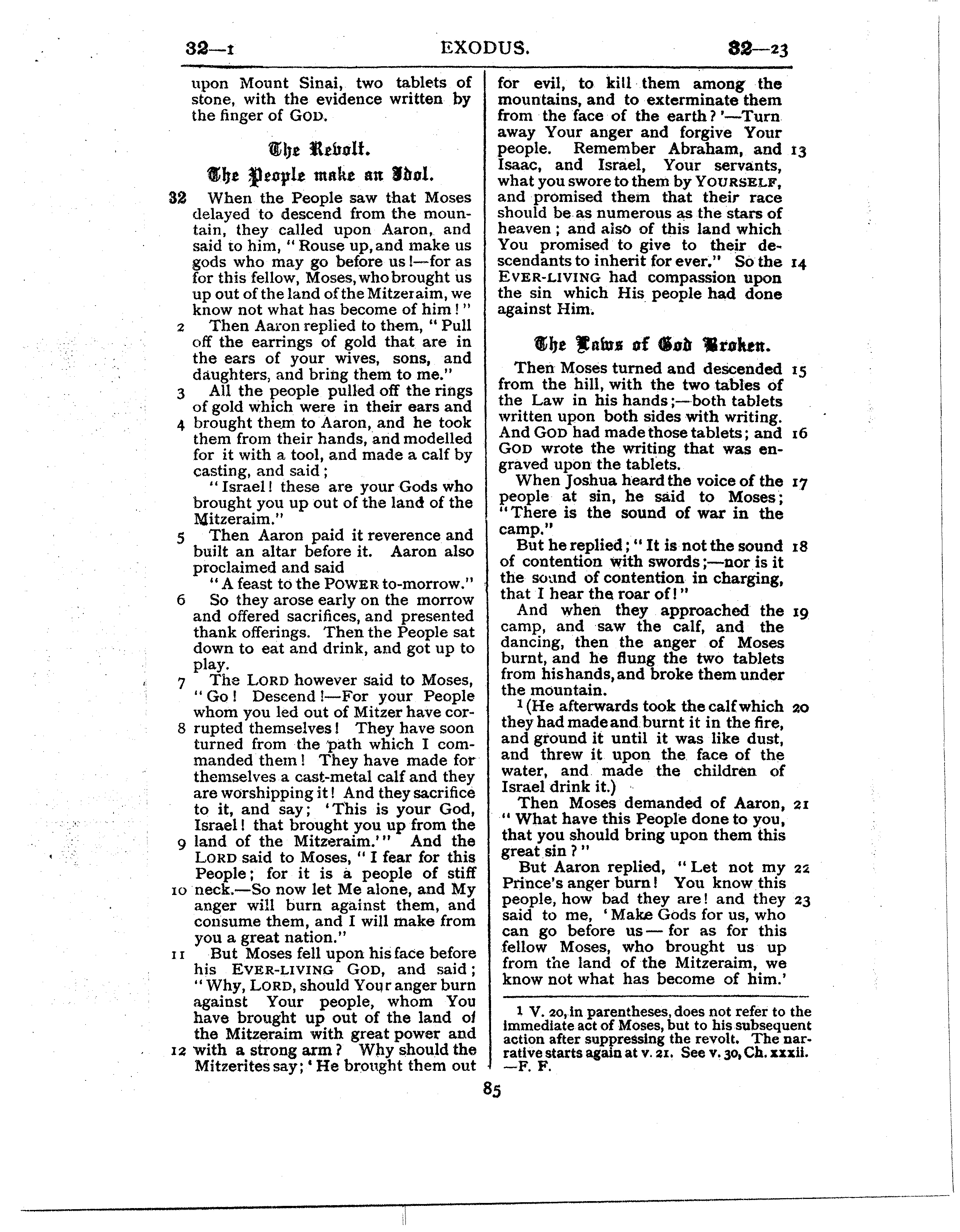 Ferrar Fenton Bible page 0085