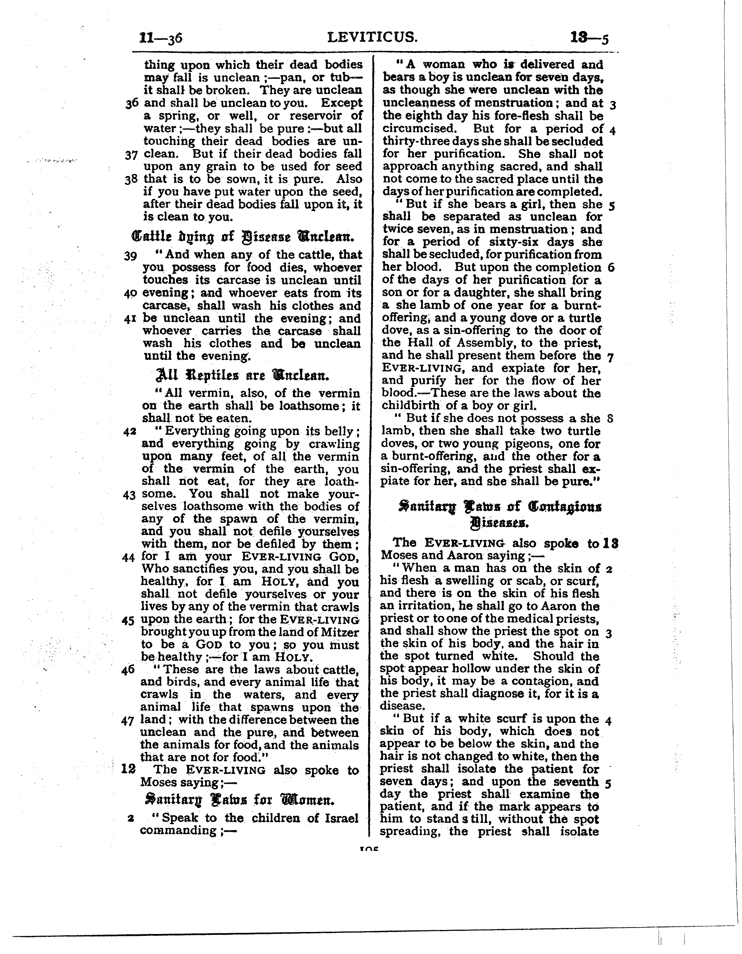 Ferrar Fenton Bible page 0105