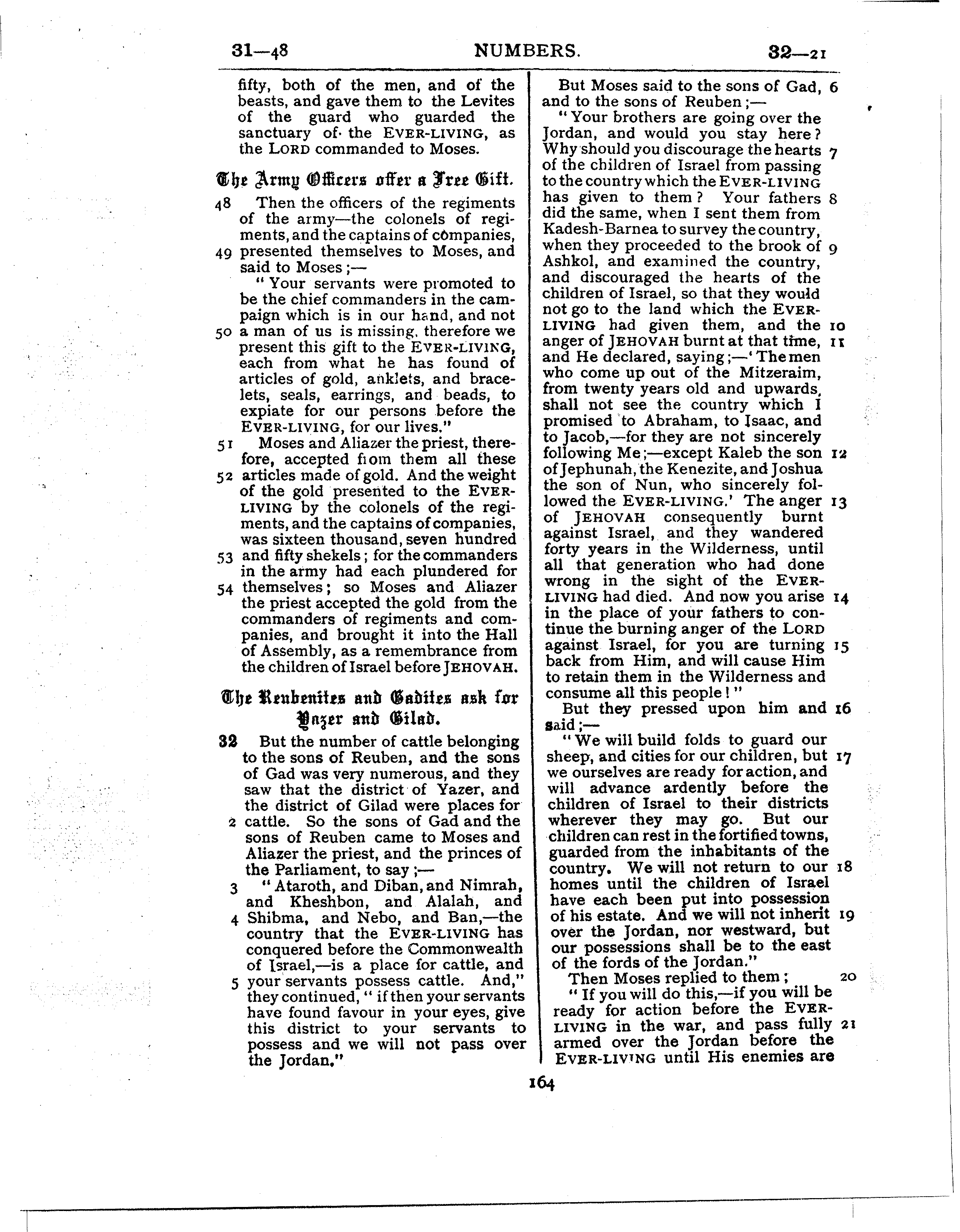 Ferrar Fenton Bible page 0164