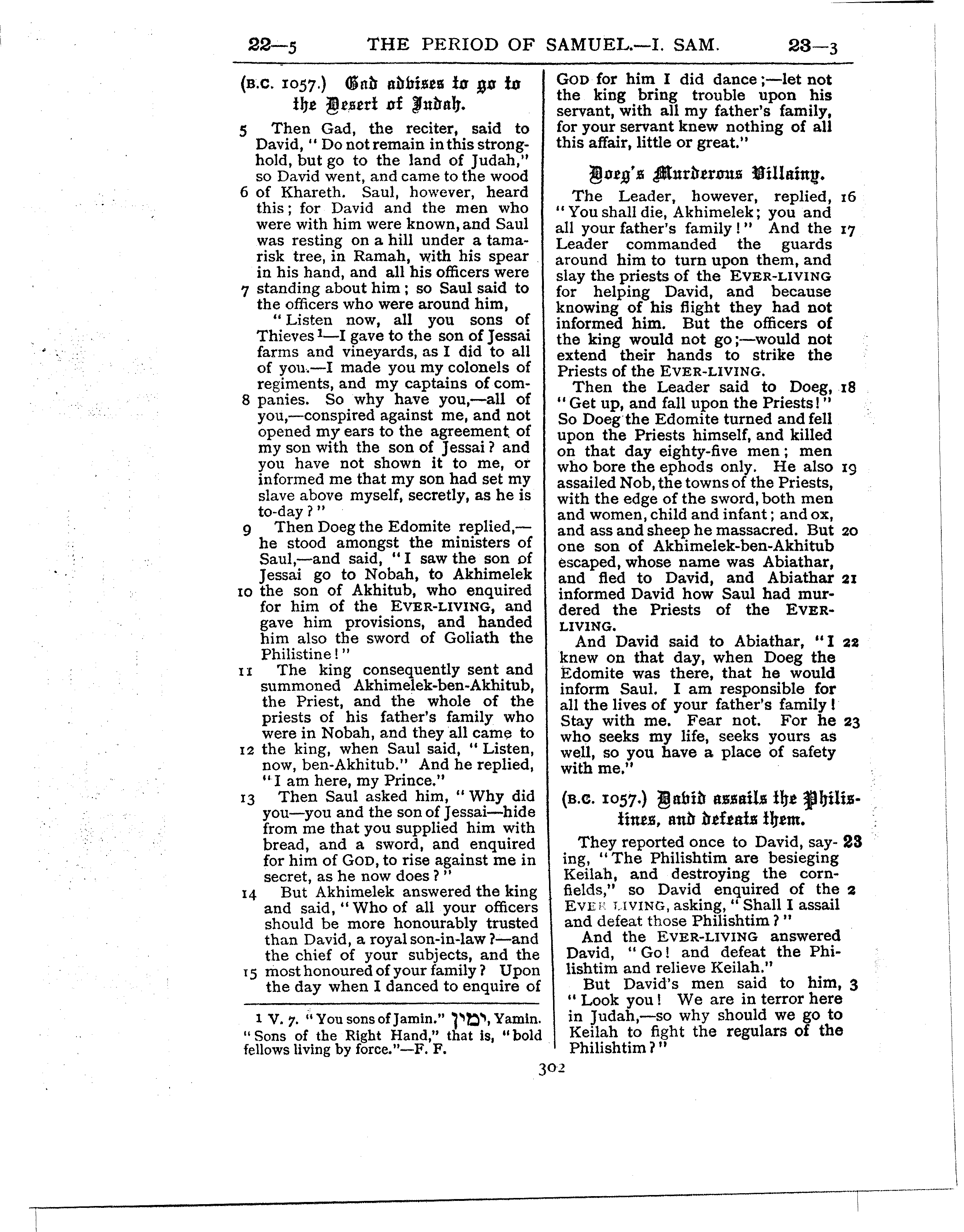 Ferrar Fenton Bible page 0302