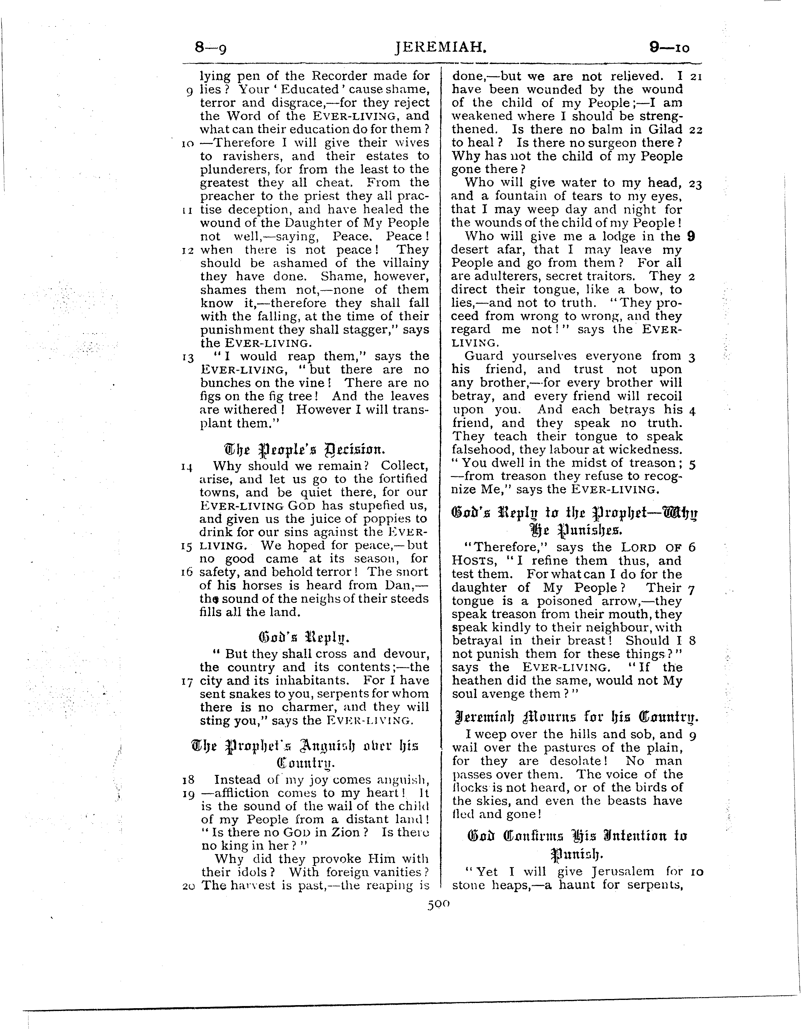 Ferrar Fenton Bible page 0500