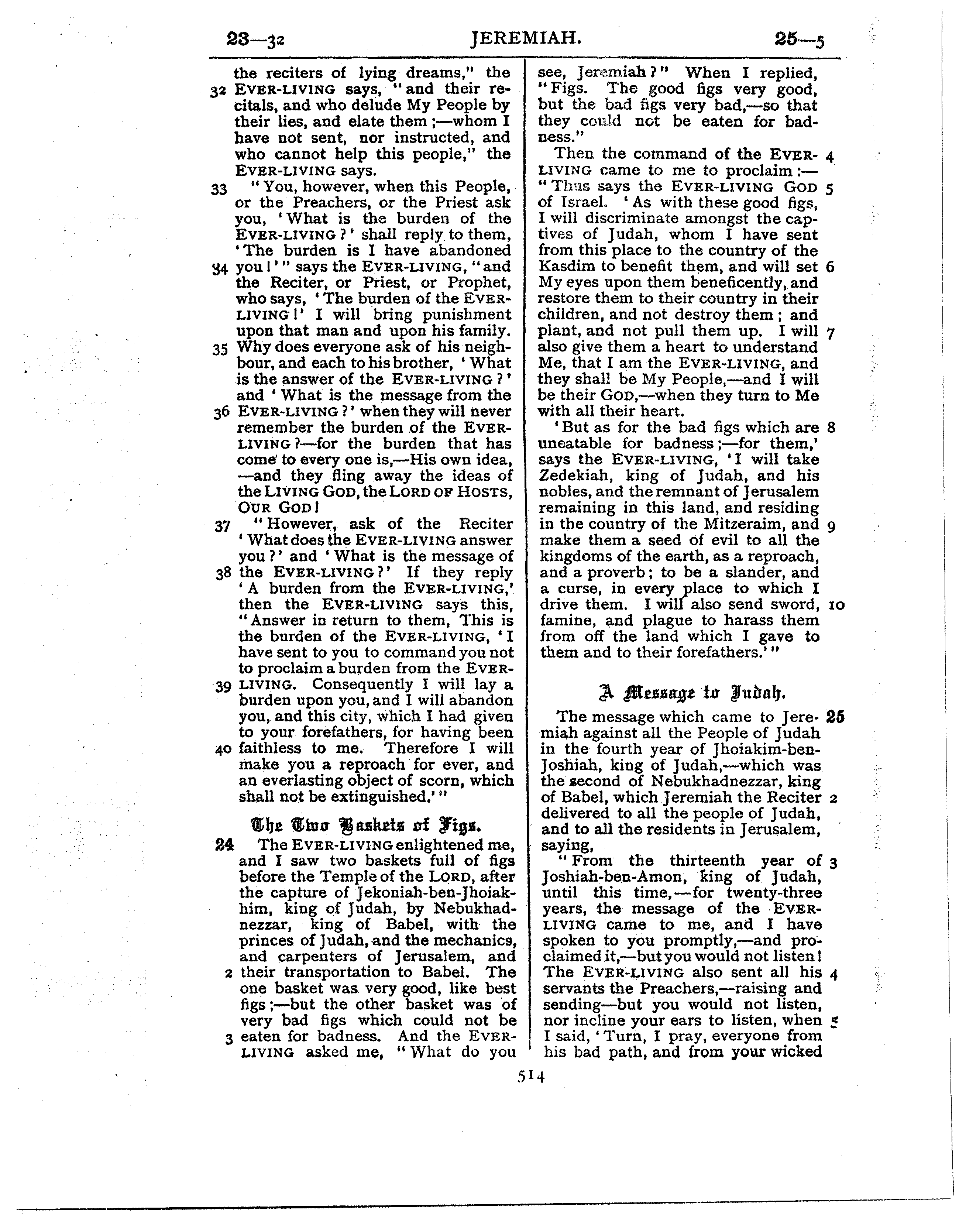 Ferrar Fenton Bible page 0514