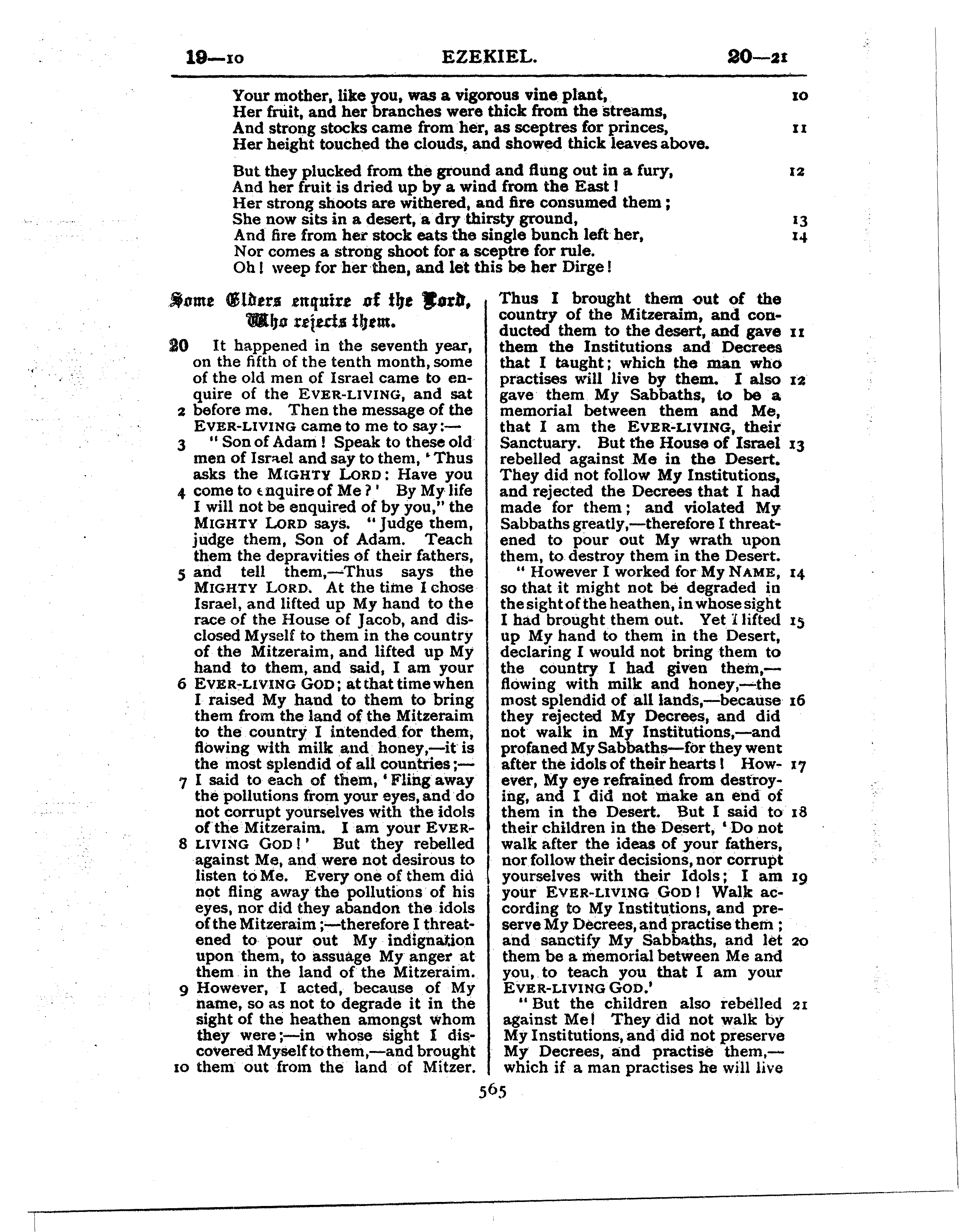 Ferrar Fenton Bible page 0565