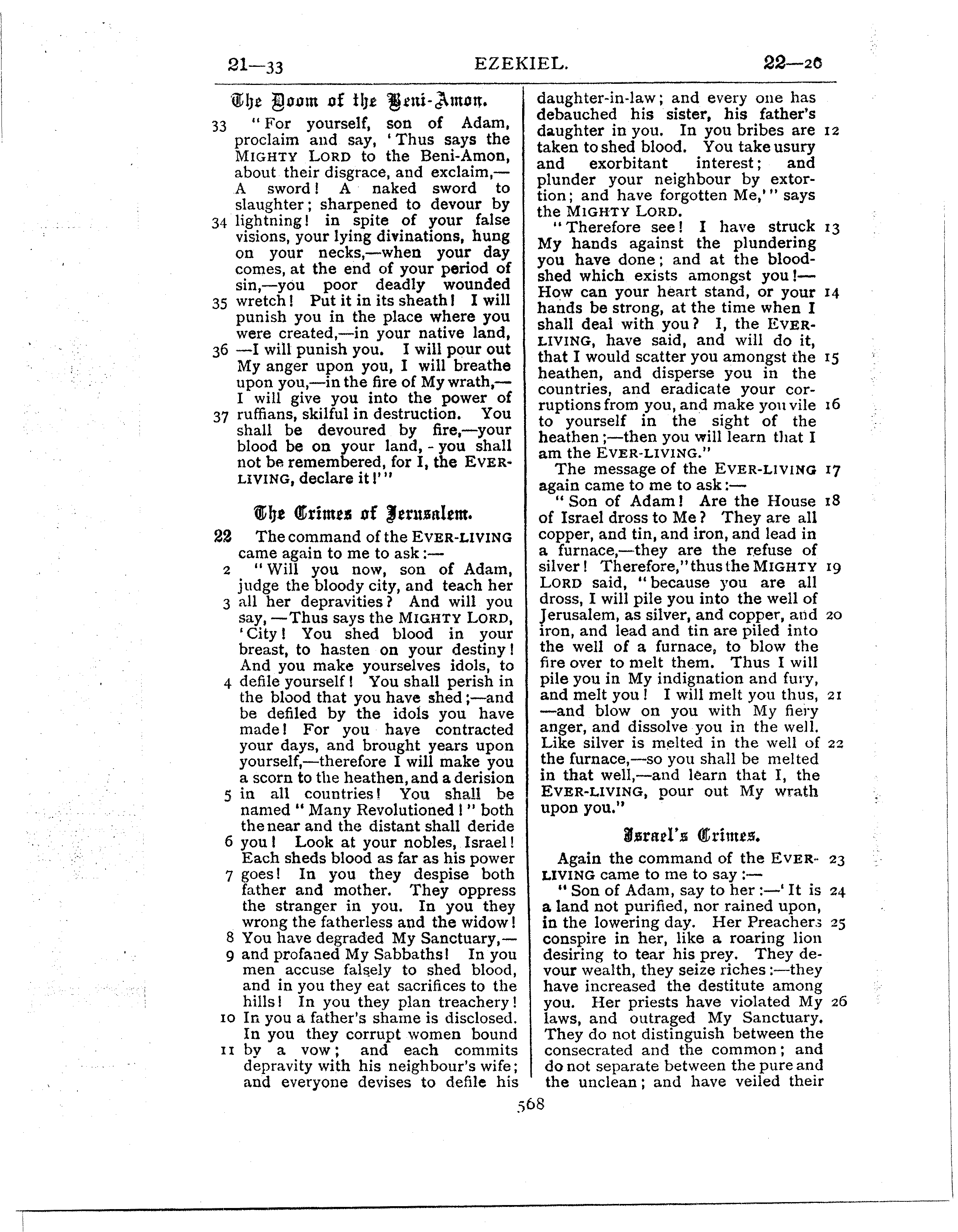 Ferrar Fenton Bible page 0568