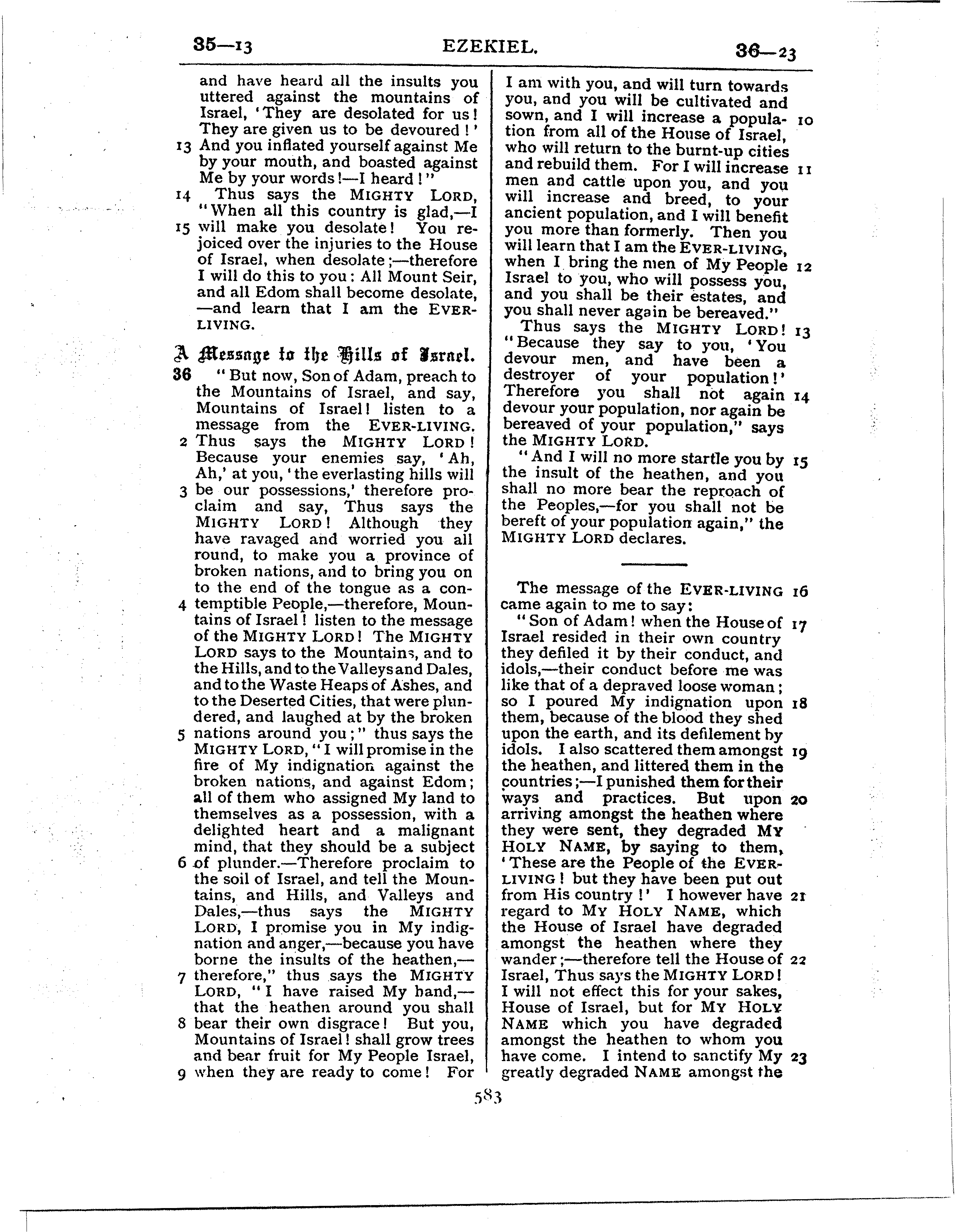 Ferrar Fenton Bible page 0583