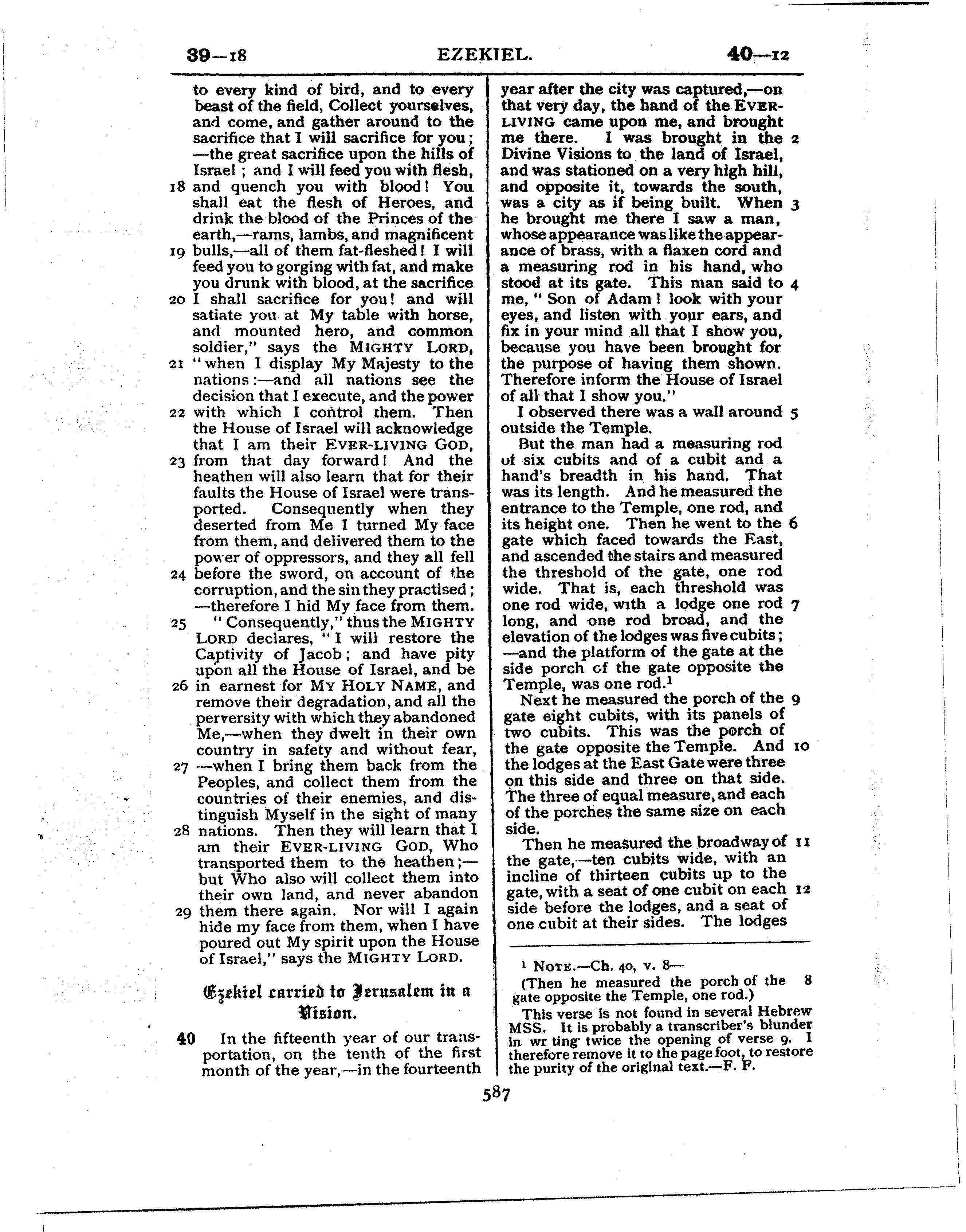 Ferrar Fenton Bible page 0587