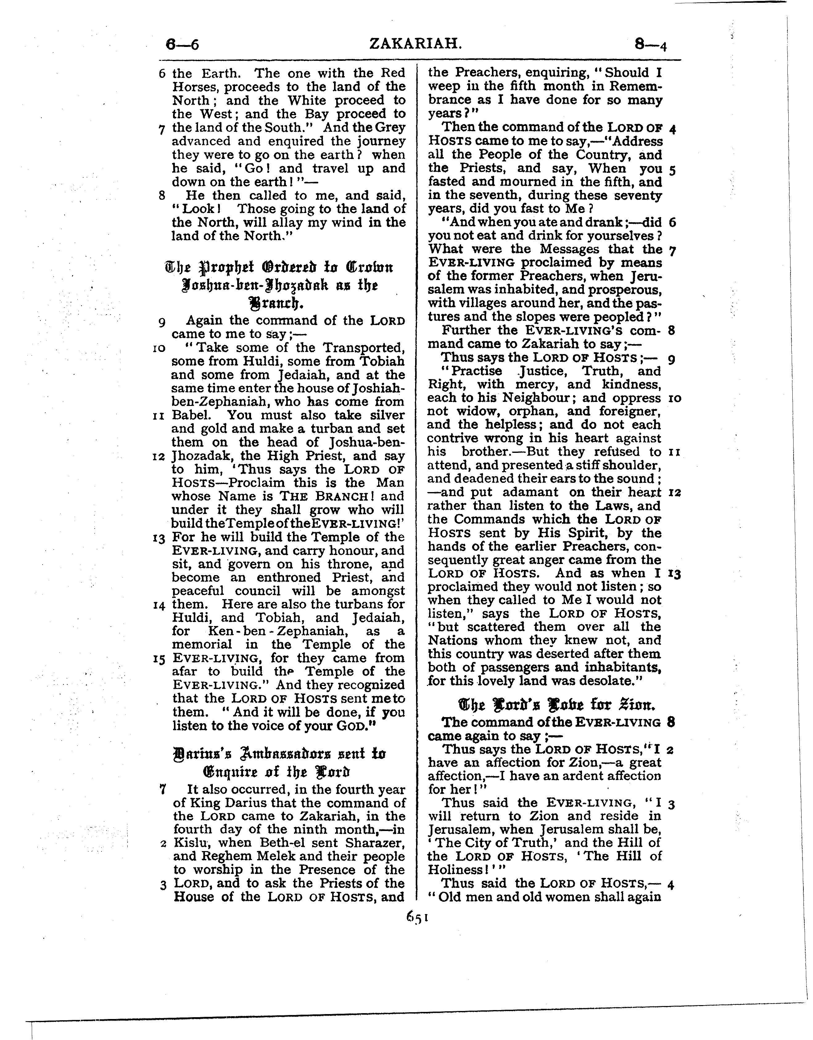 Ferrar Fenton Bible page 0651