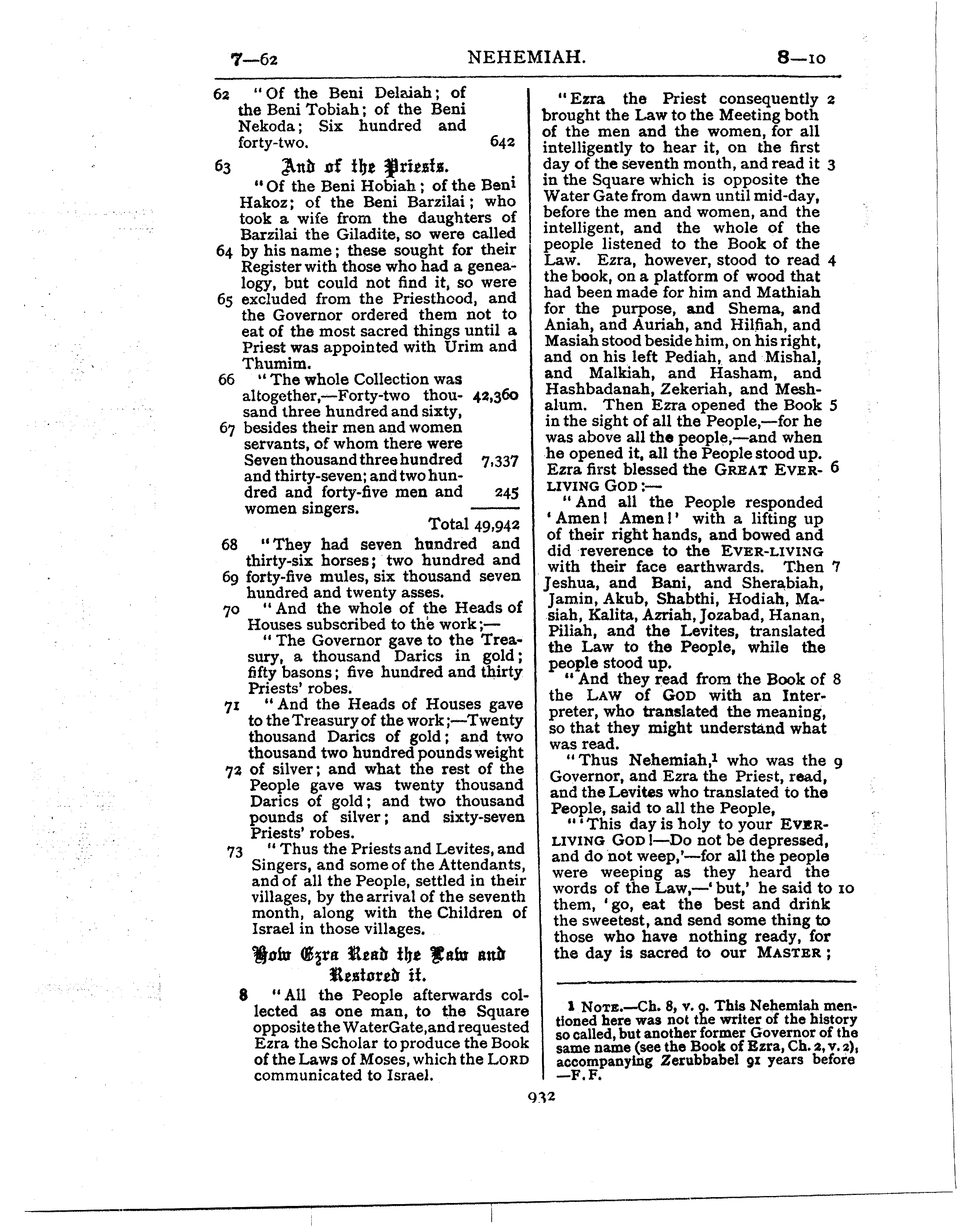 Ferrar Fenton Bible page 0932