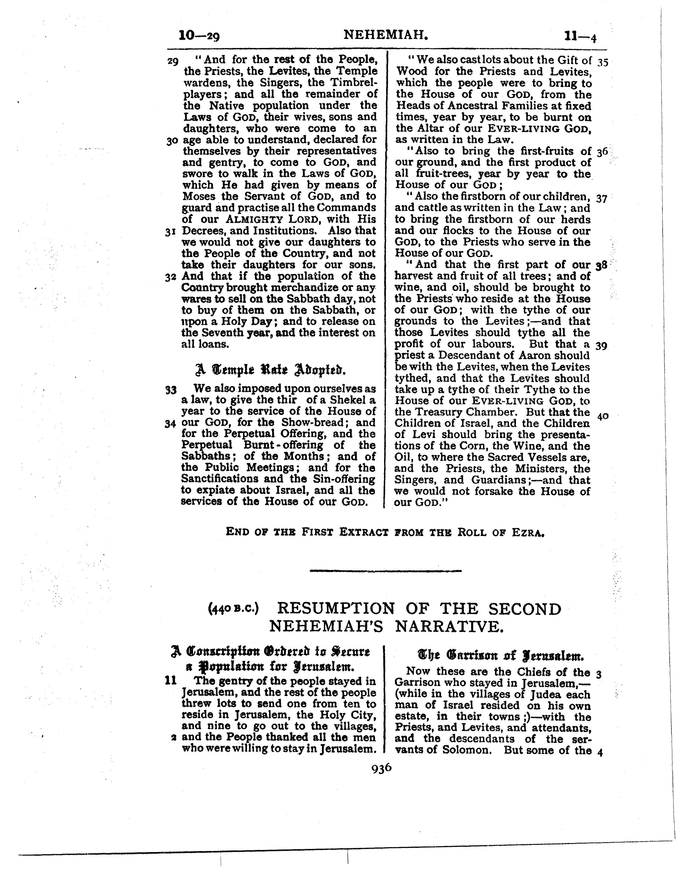 Ferrar Fenton Bible page 0936