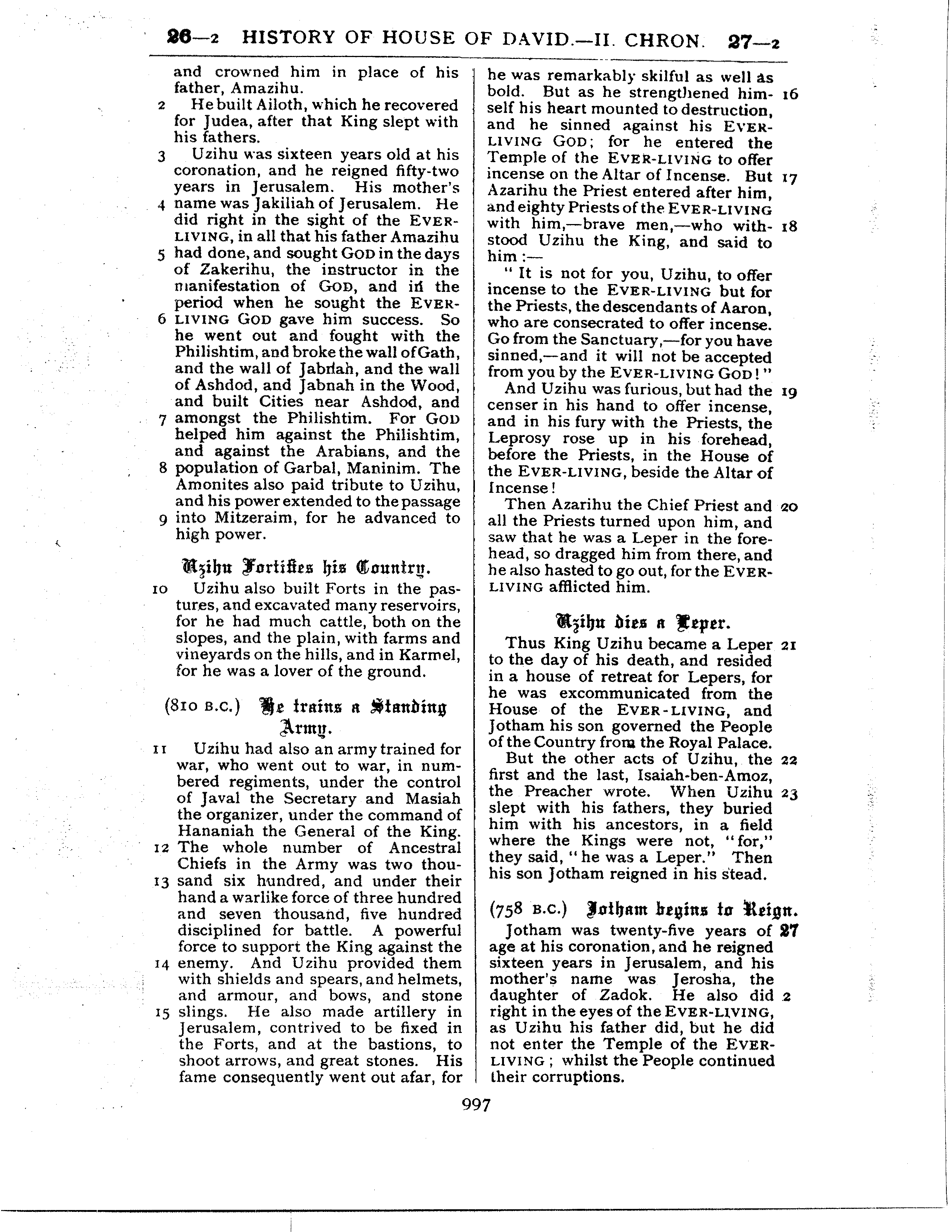 Ferrar Fenton Bible page 0997