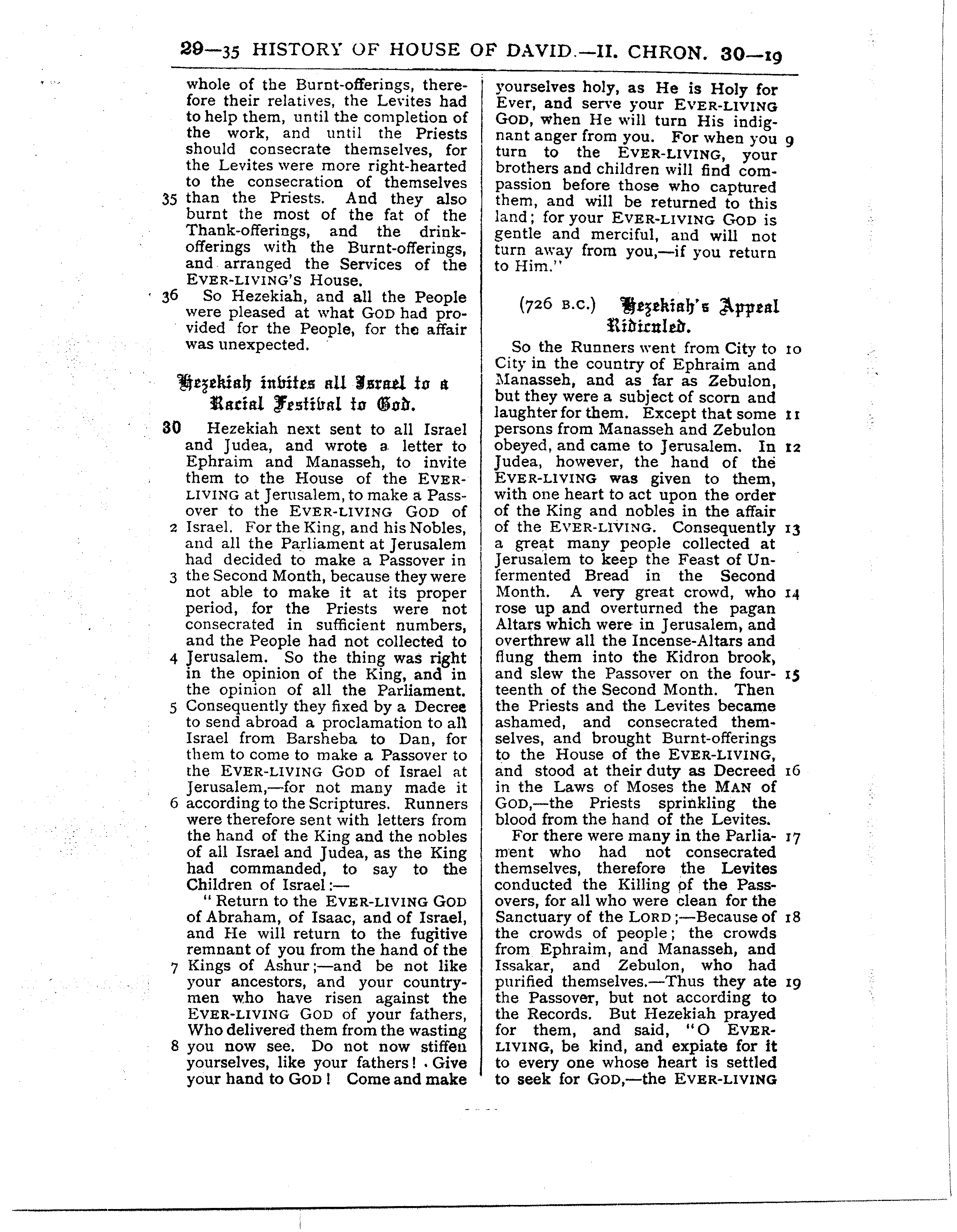 Ferrar Fenton Bible page 1001