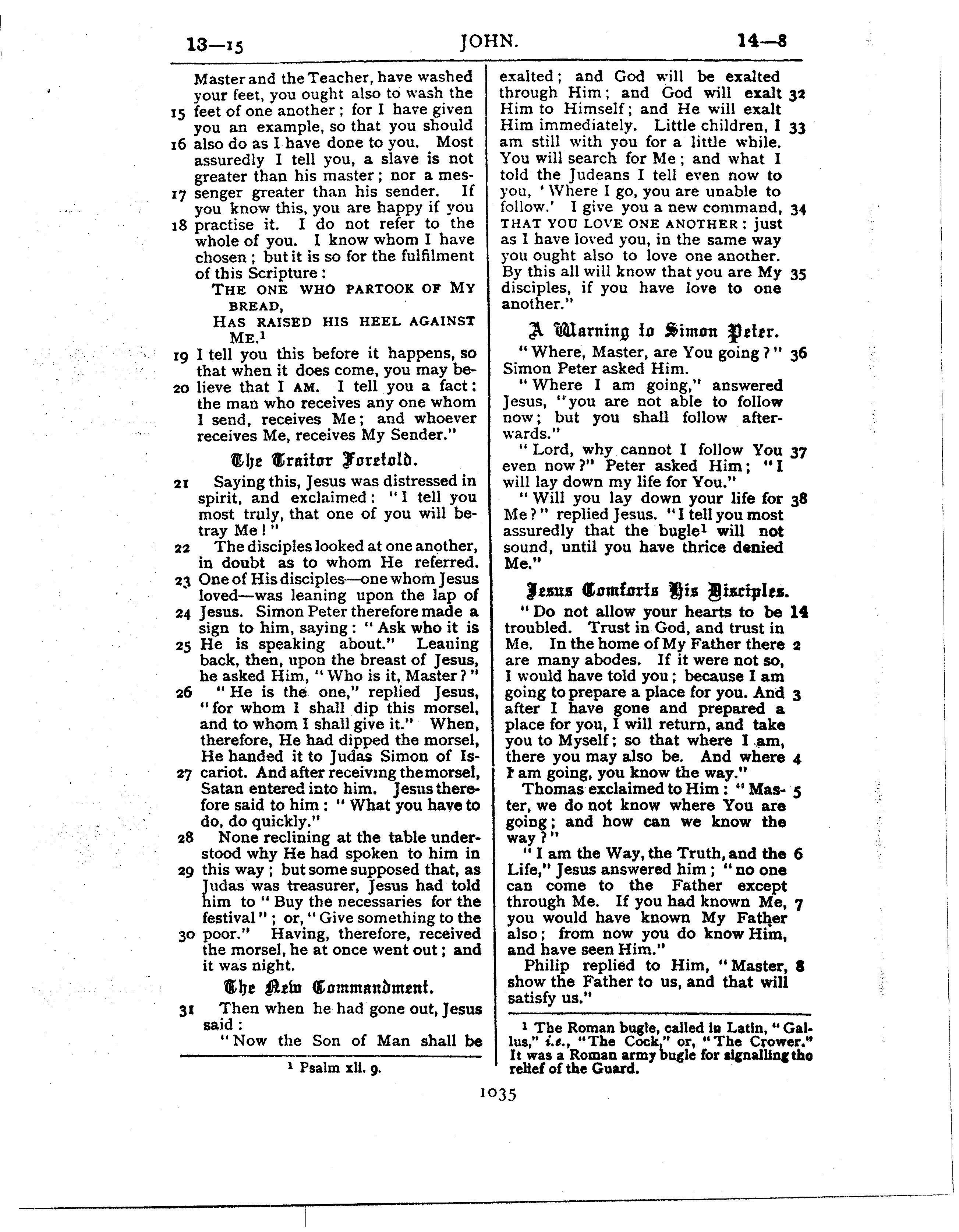 Ferrar Fenton Bible page 1035