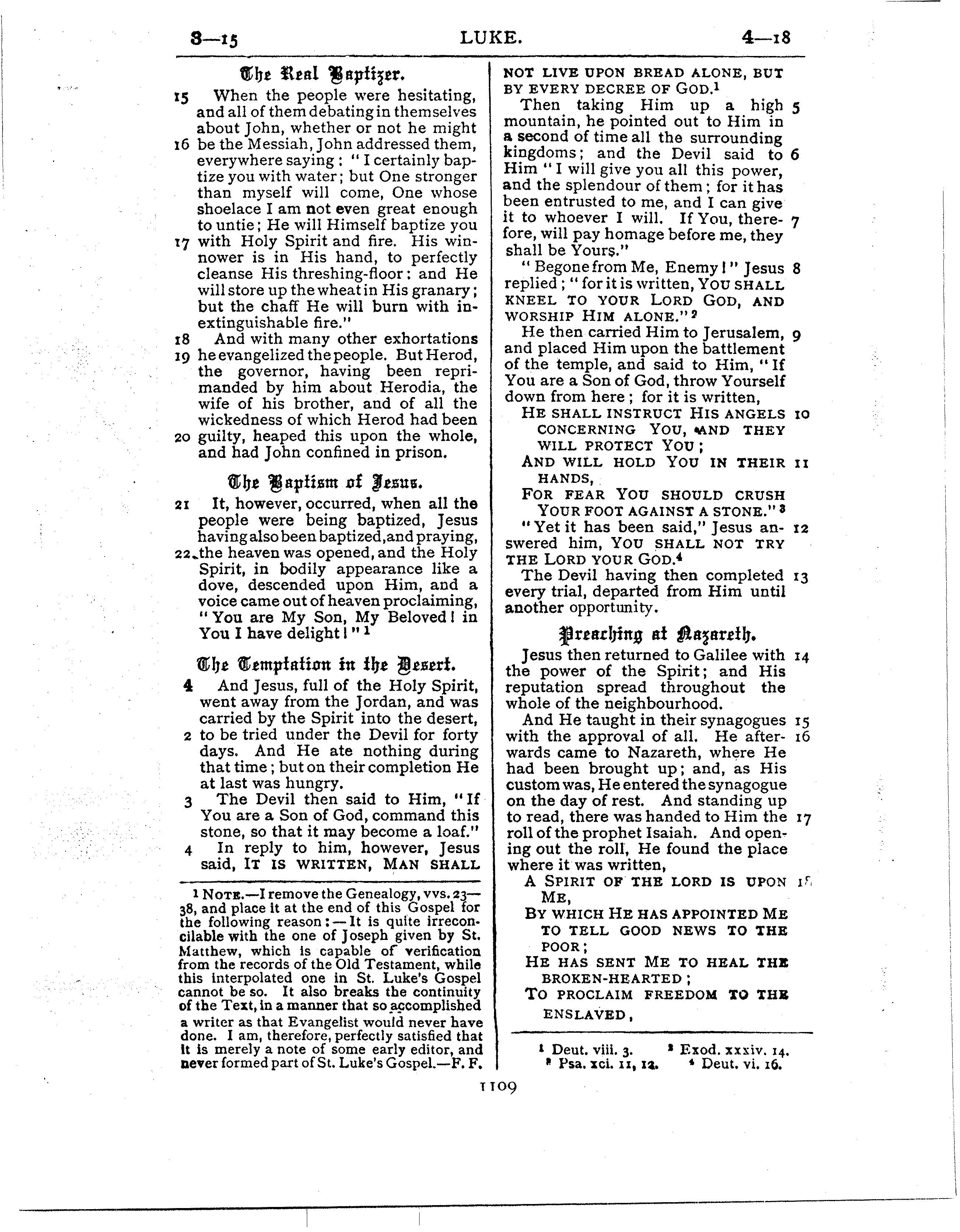 Ferrar Fenton Bible page 1109