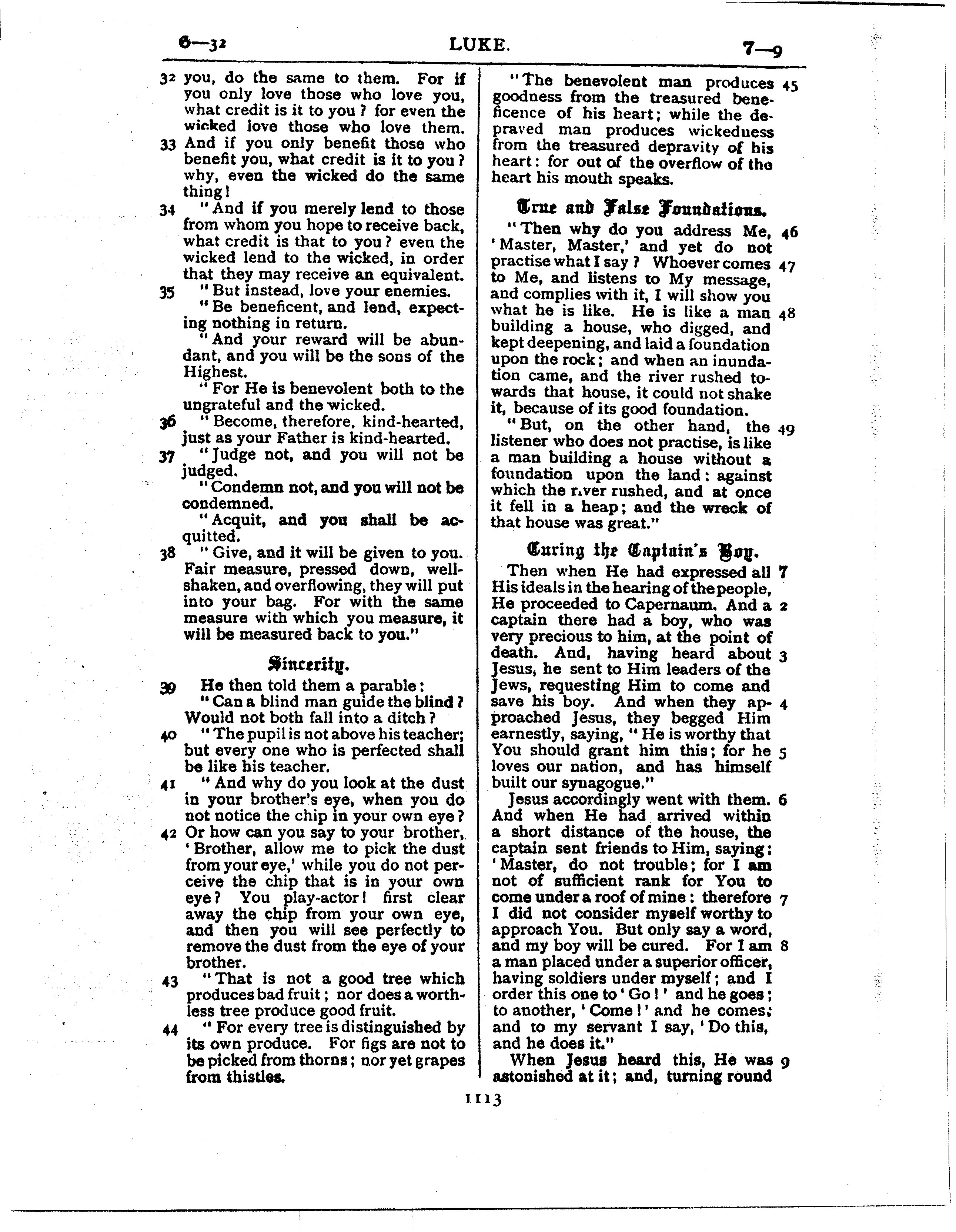 Ferrar Fenton Bible page 1113