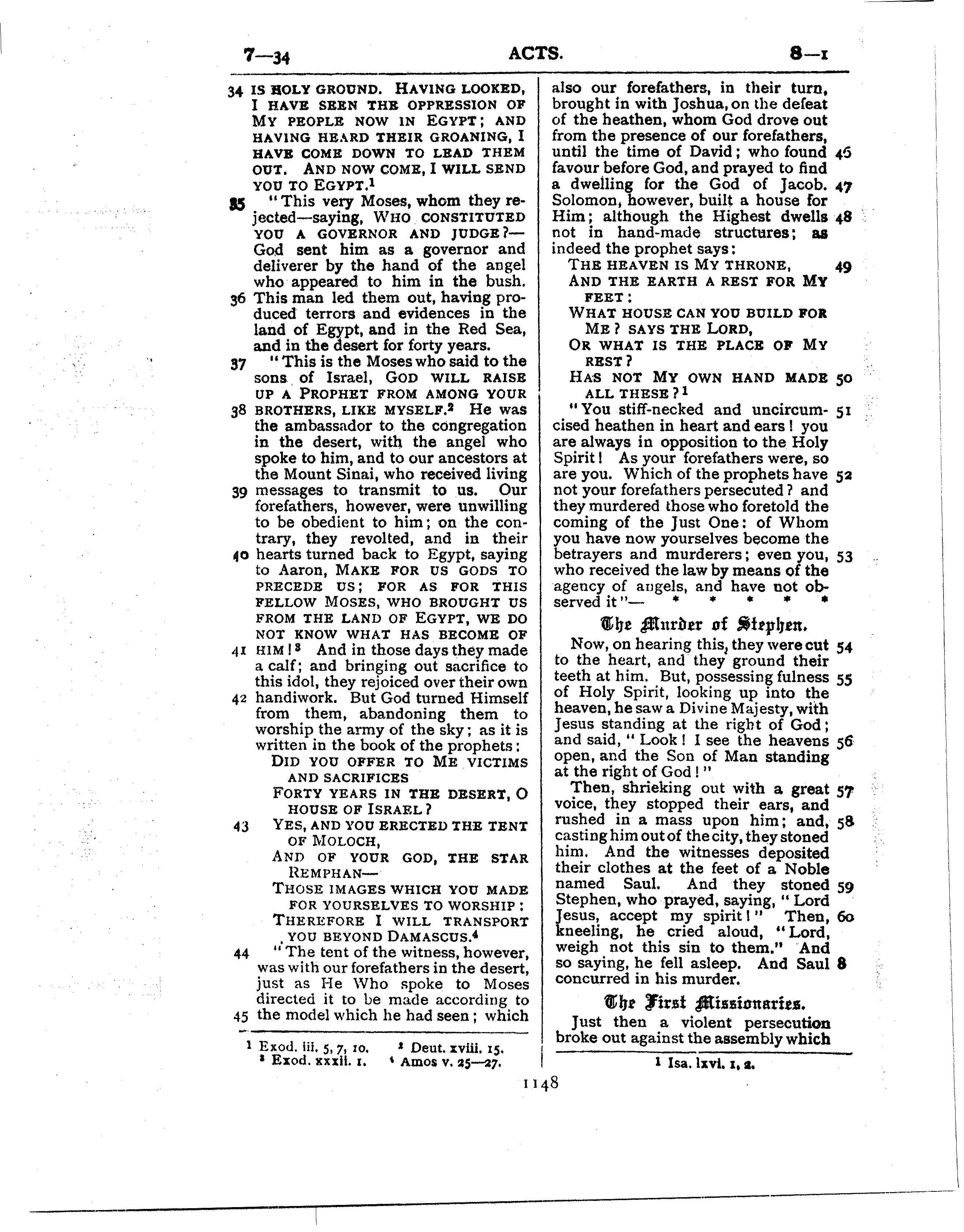 Ferrar Fenton Bible page 1148