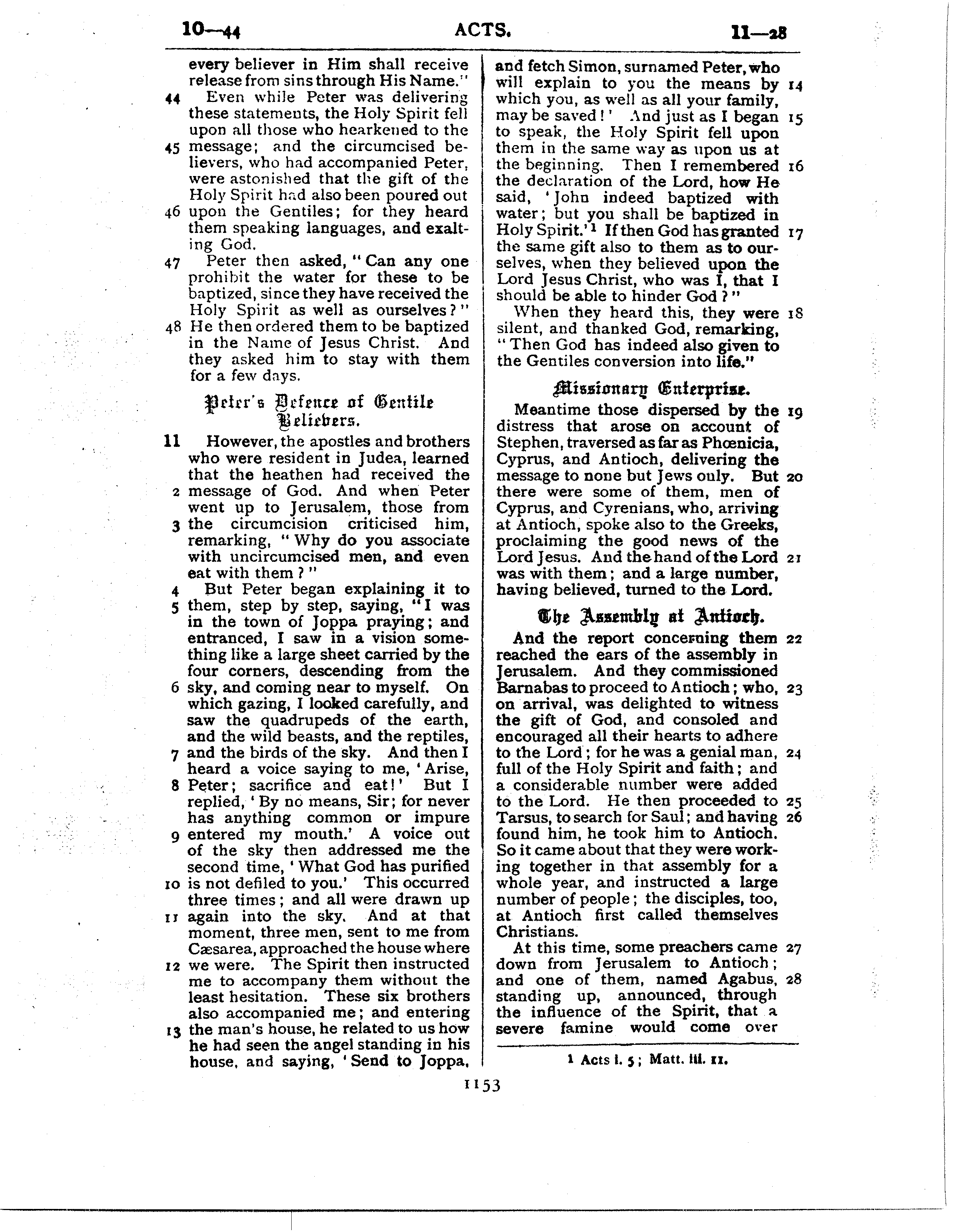 Ferrar Fenton Bible page 1153