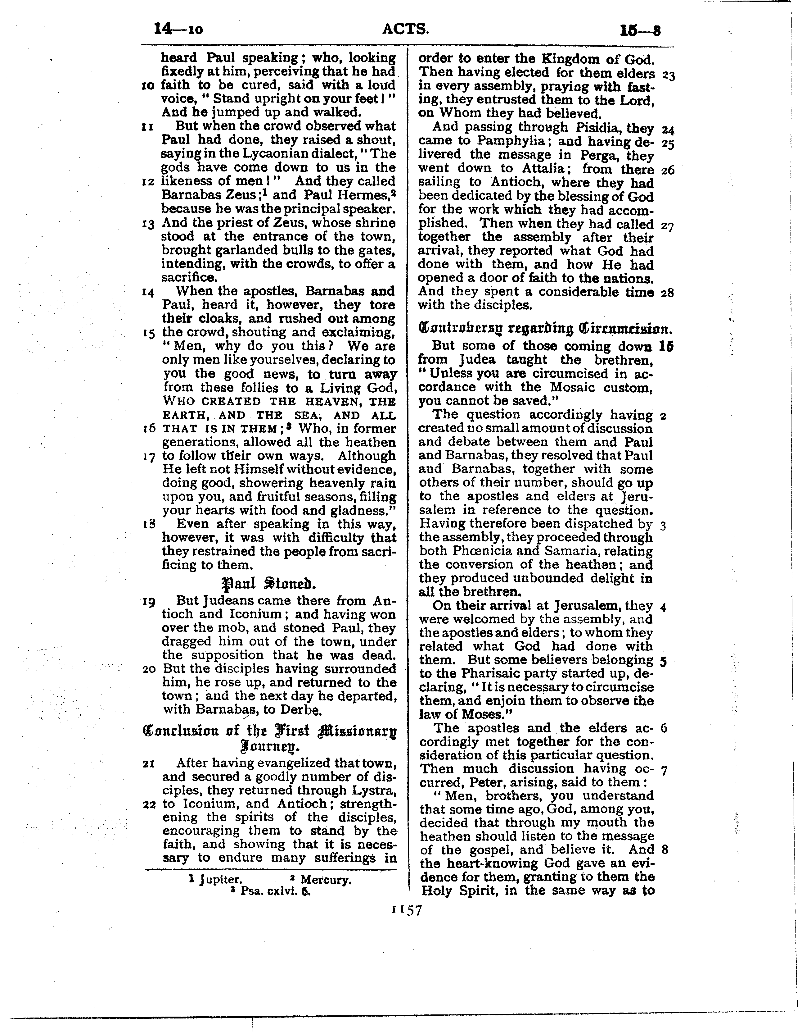 Ferrar Fenton Bible page 1157