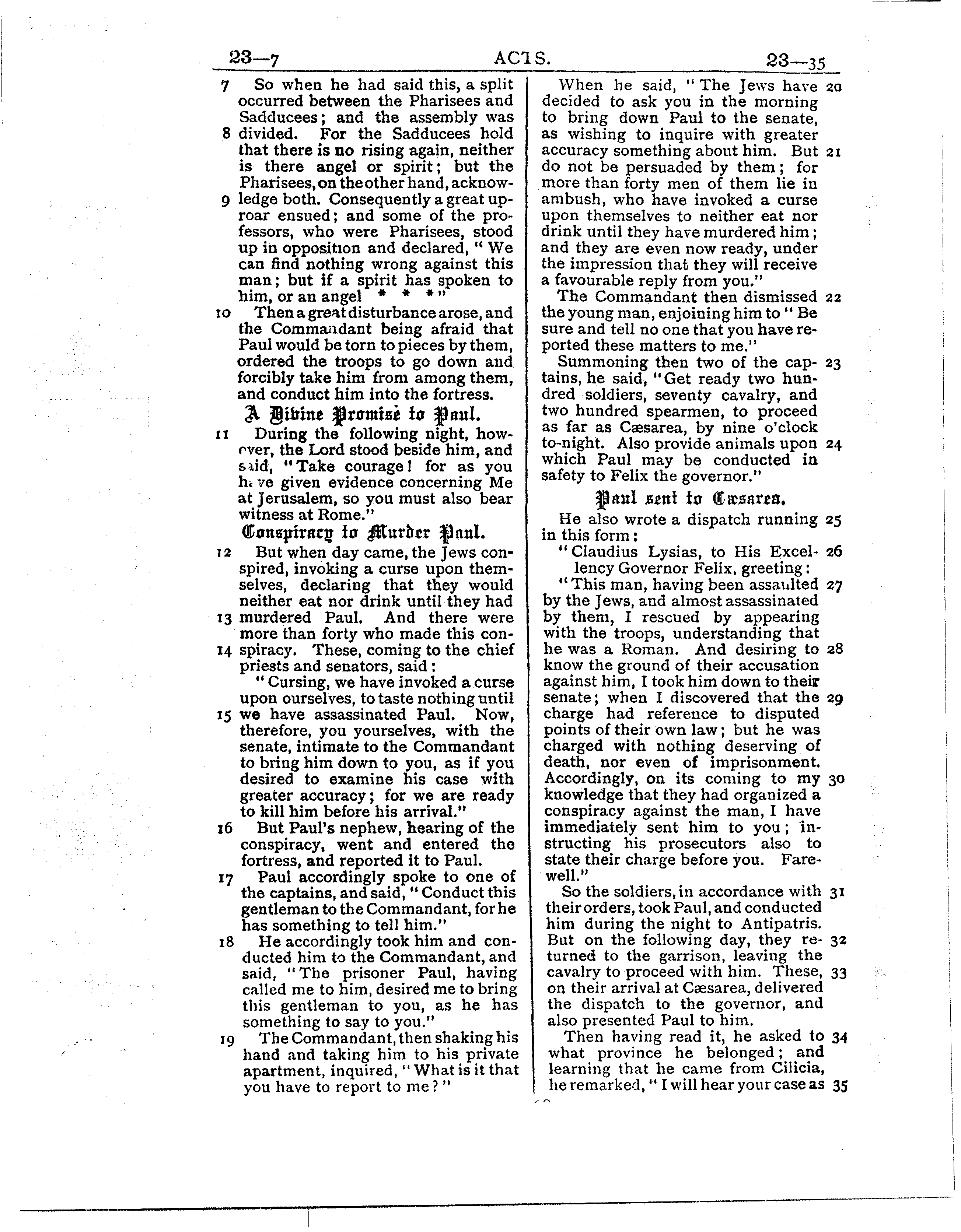 Ferrar Fenton Bible page 1168