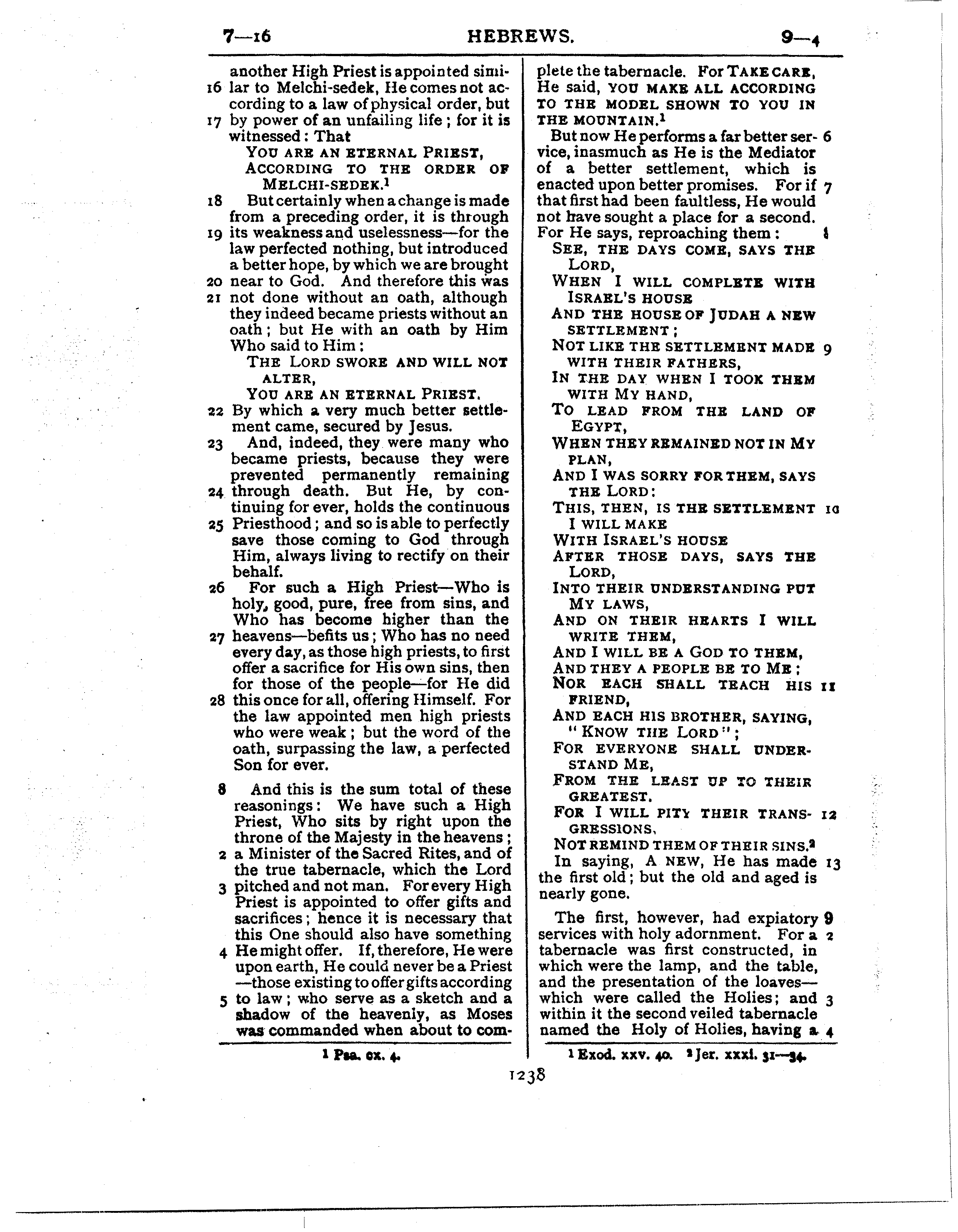 Ferrar Fenton Bible page 1238