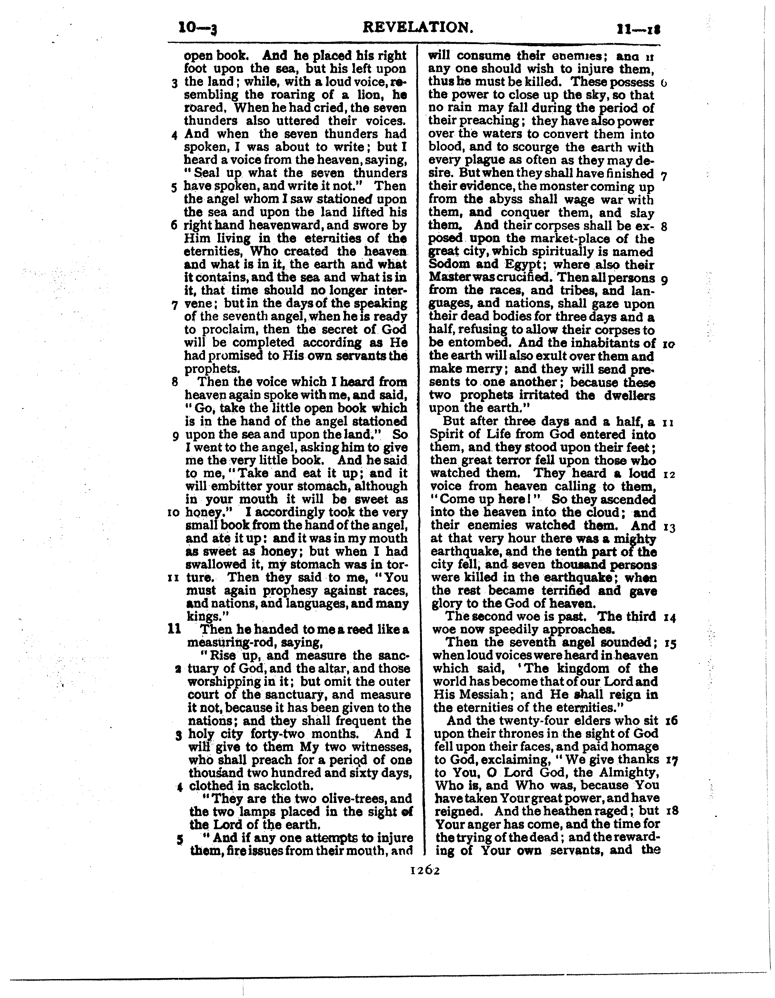 Ferrar Fenton Bible page 1262