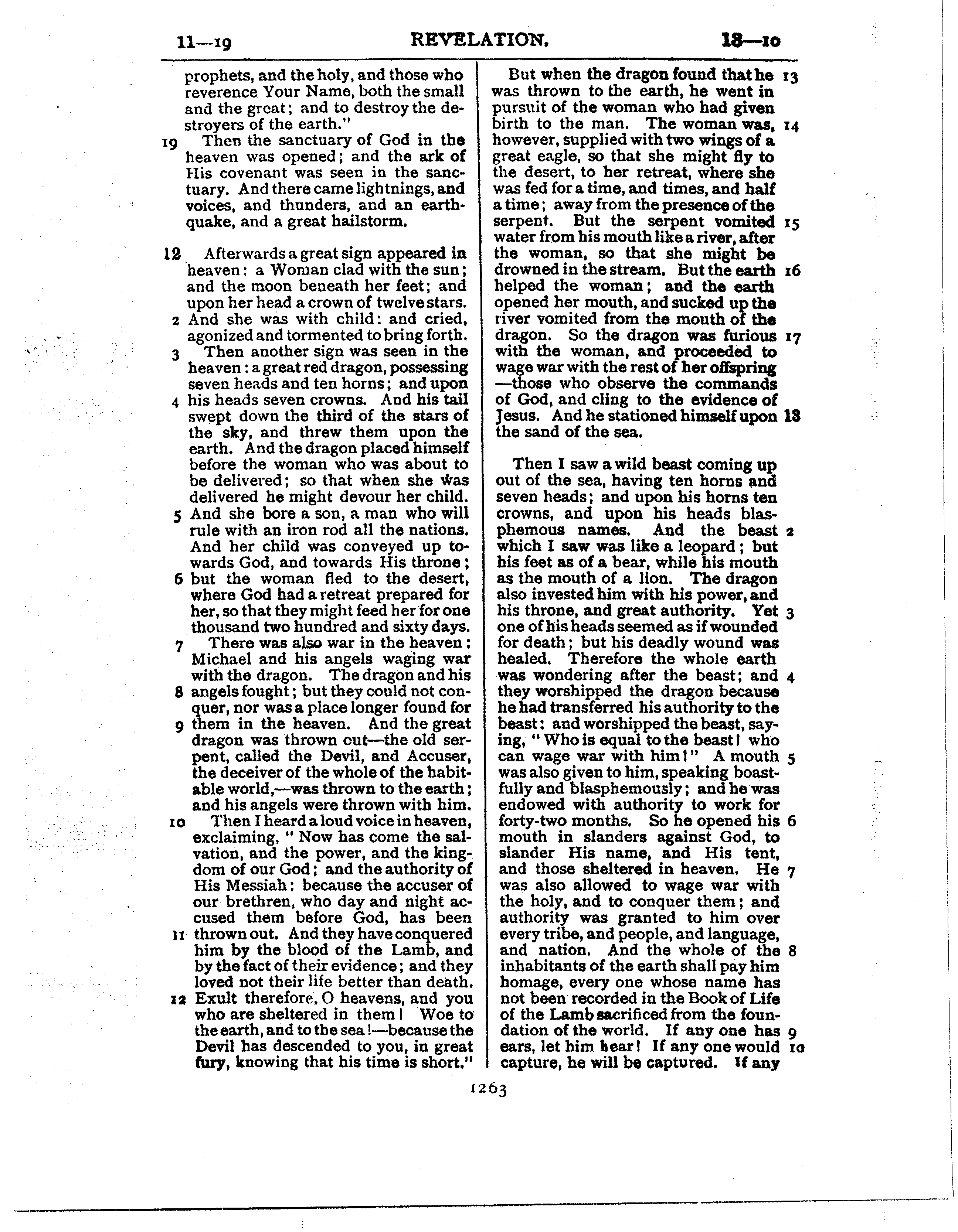 Ferrar Fenton Bible page 1263